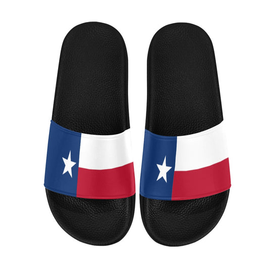 Texas Flag Inspired Women's Slide Sandals
