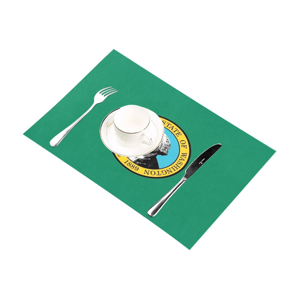 Washington State Flag Placemats 12" x 18" (Set of 6)