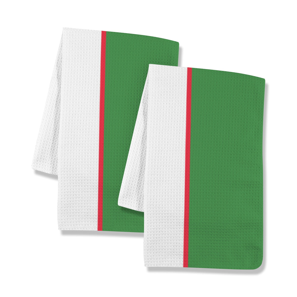 Uzbekistan Flag Inspired Kitchen Towel 40X60cm (Pack of 2) | Printed In the USA