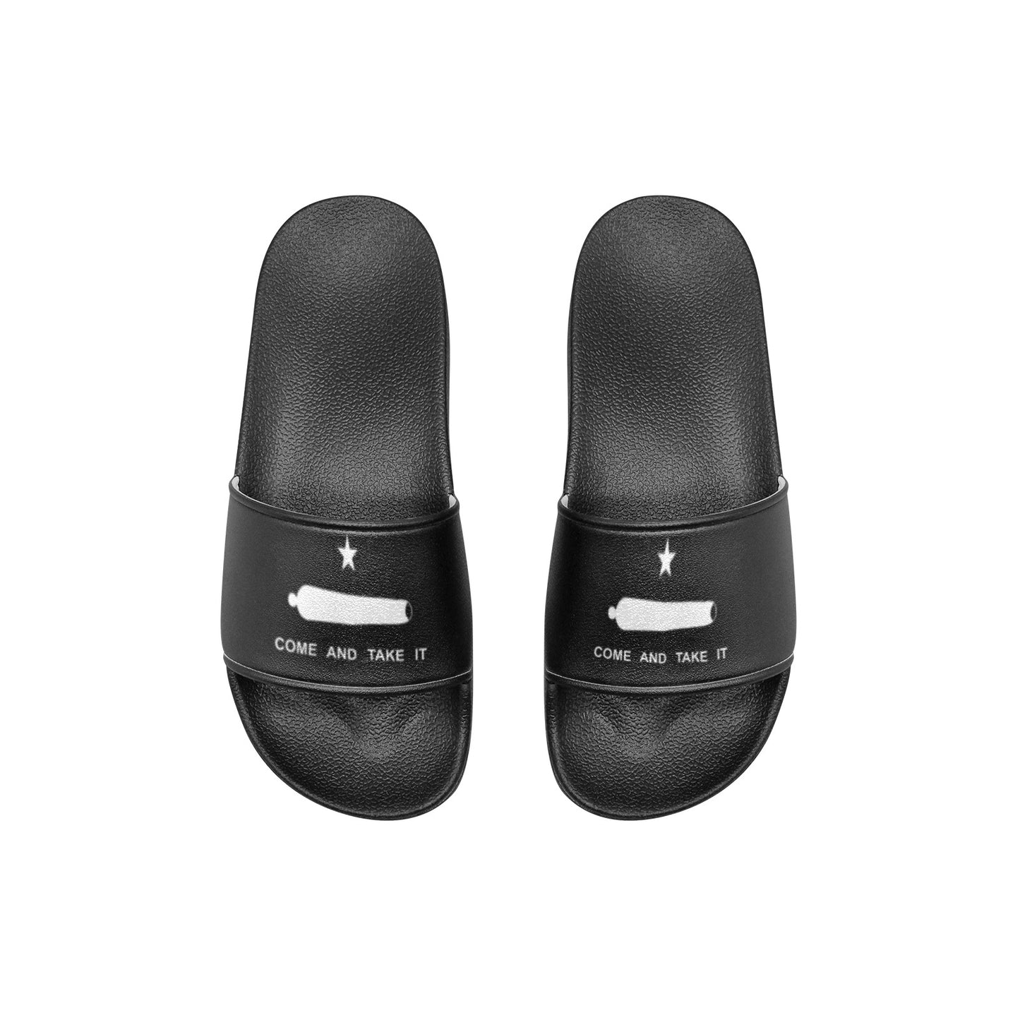 Come and Take It Flag Kid's Slide Sandals