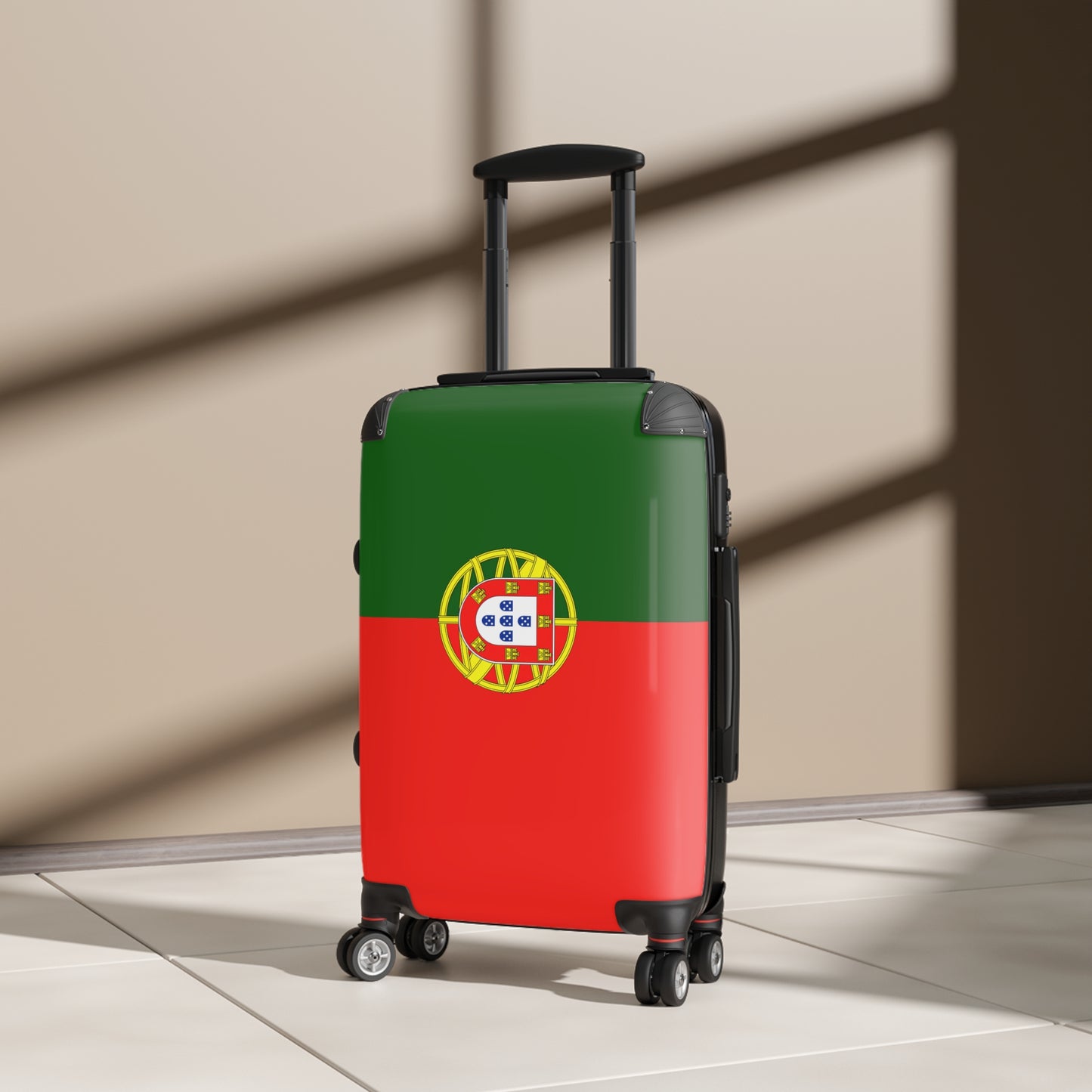 Portugal Flag Inspired Suitcase