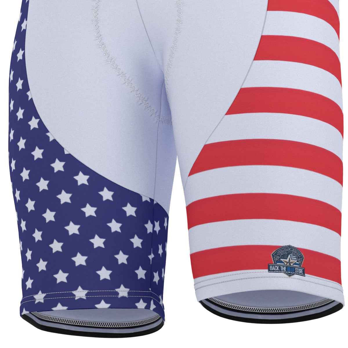 USA/American Flag Inspired Men’s Cycling Shorts