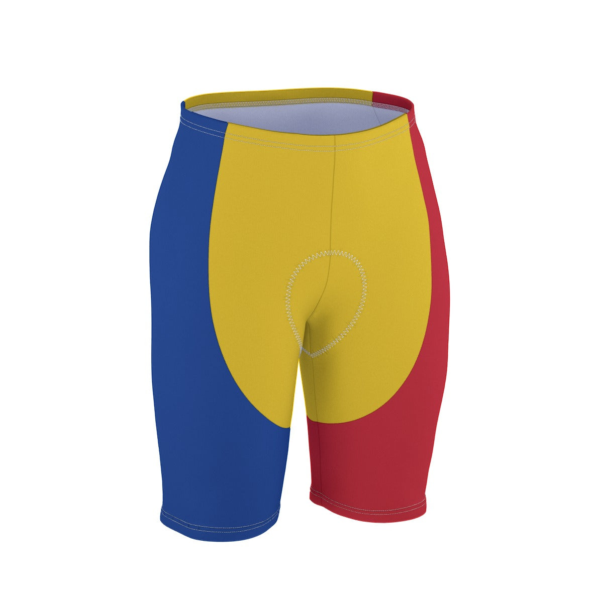 Romania Flag Inspired Men’s Cycling Shorts