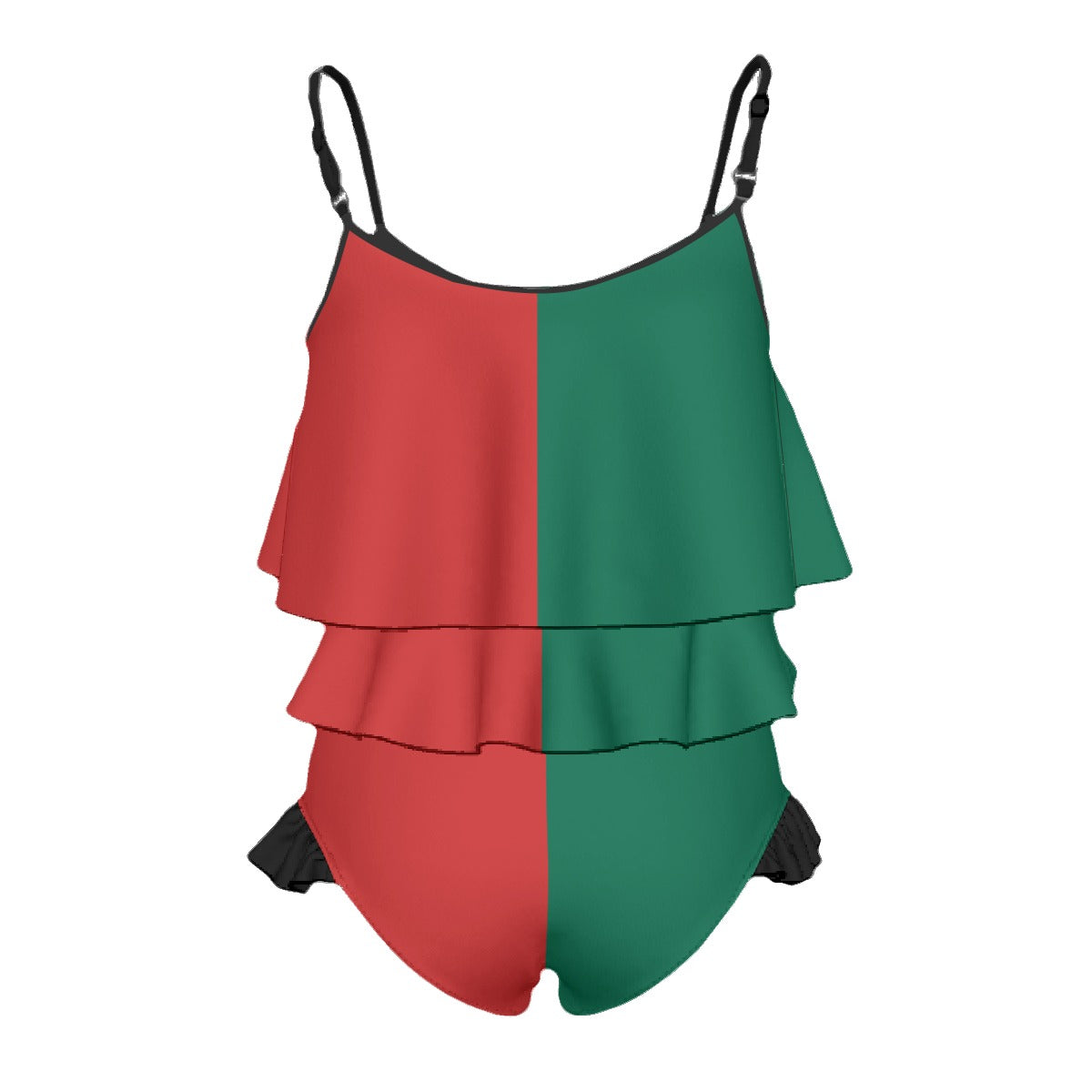 Mexico Flag Inspired Girl's Swimsuit