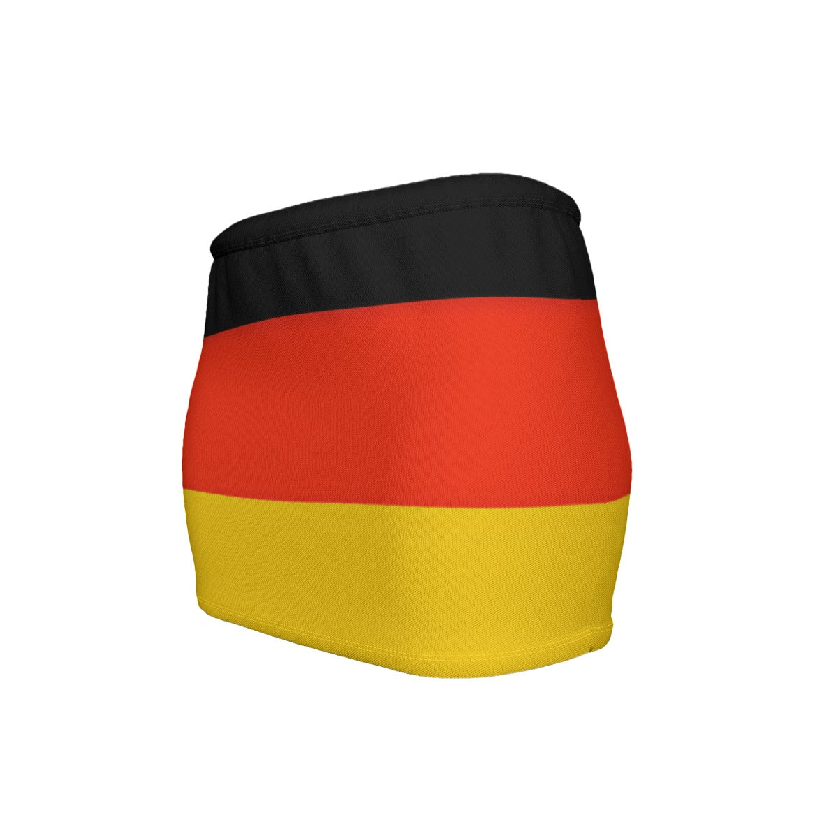 Germany Flag Inspired Women’s Slinky Micro Mini Skirt
