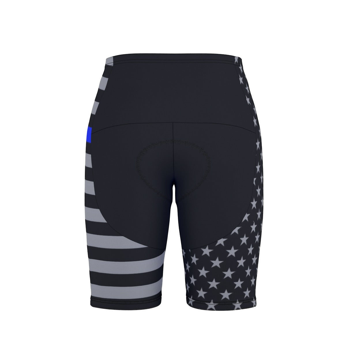 Thin Blue Line (subdues) Flag Inspired Men’s Cycling Shorts
