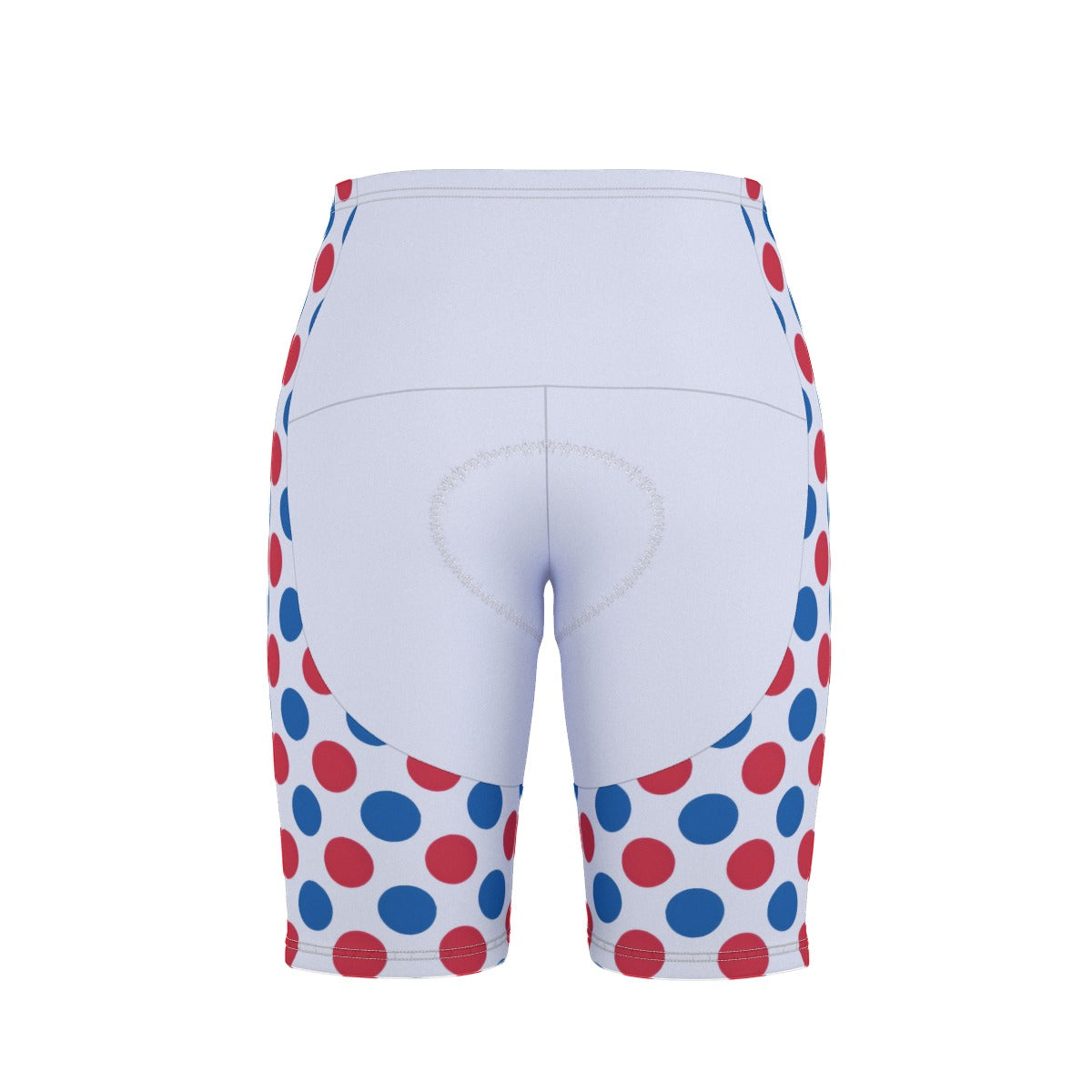 USA/American Flag Inspired Polka Dot Pattern Men’s Cycling Shorts