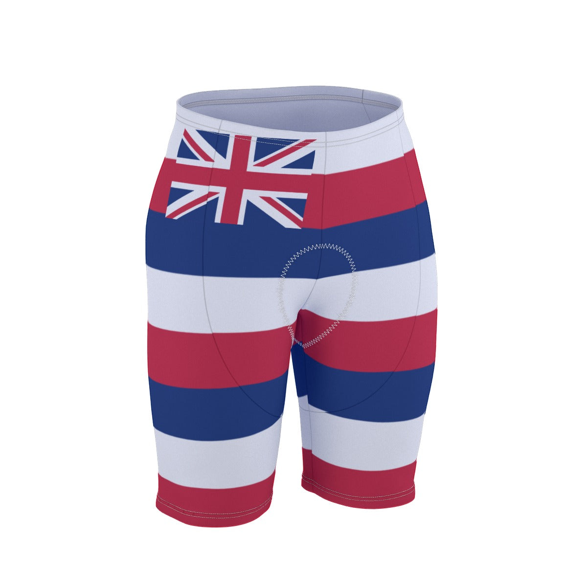 Hawaii Flag Inspired Men’s Cycling Shorts