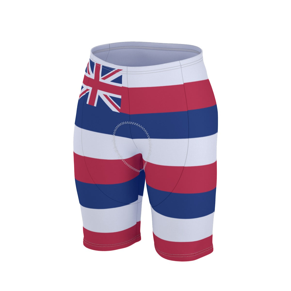 Hawaii Flag Inspired Men’s Cycling Shorts