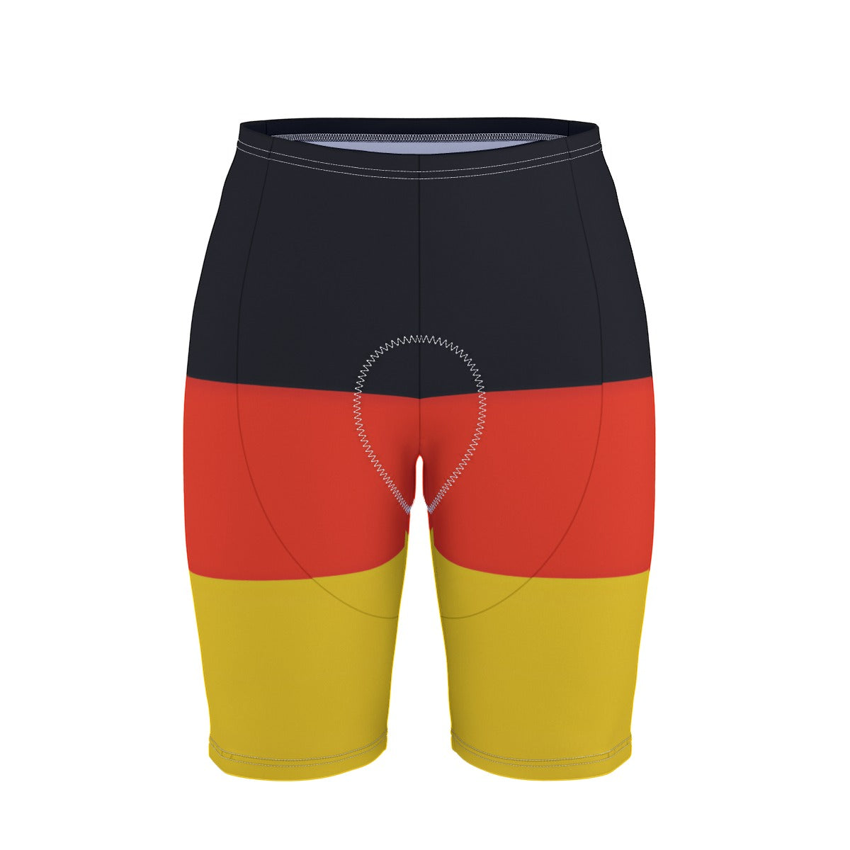 Germany Flag Inspired Men’s Cycling Shorts