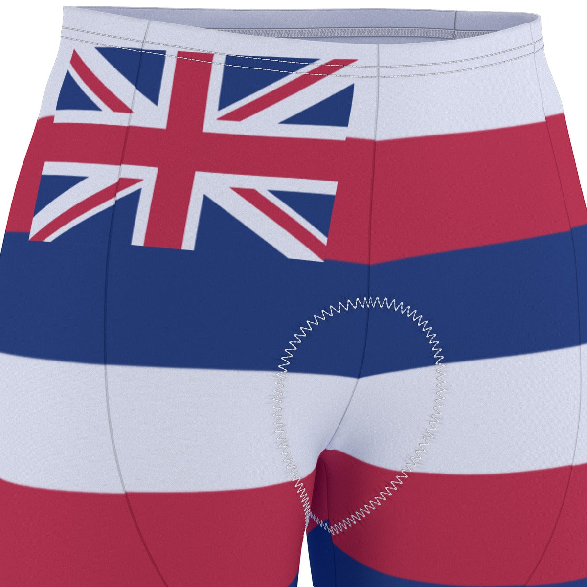 Hawaii Flag Inspired Men’s Cycling Shorts