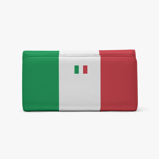 Italy Flag Inspired Wallet Delight – Fold It Up, Keep It Tight