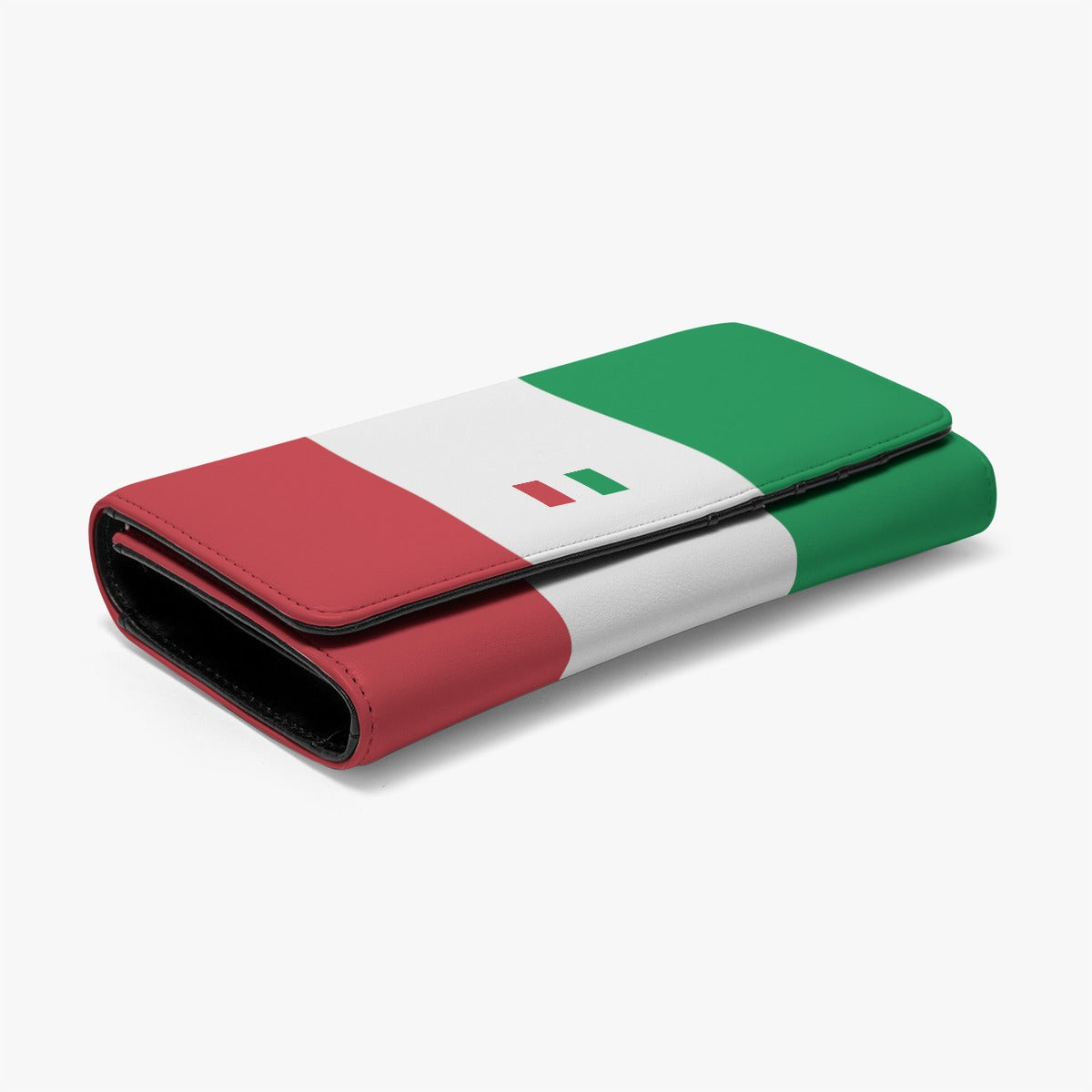 Italy Flag Inspired Wallet Delight – Fold It Up, Keep It Tight
