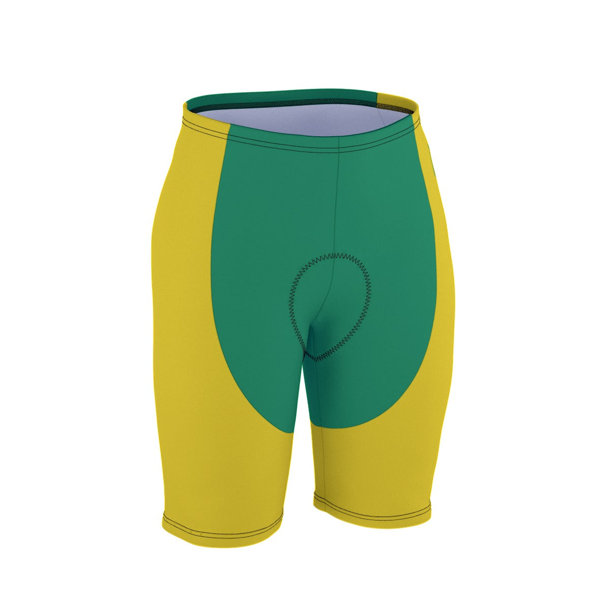 Brazil Flag Inspired Men’s Cycling Shorts