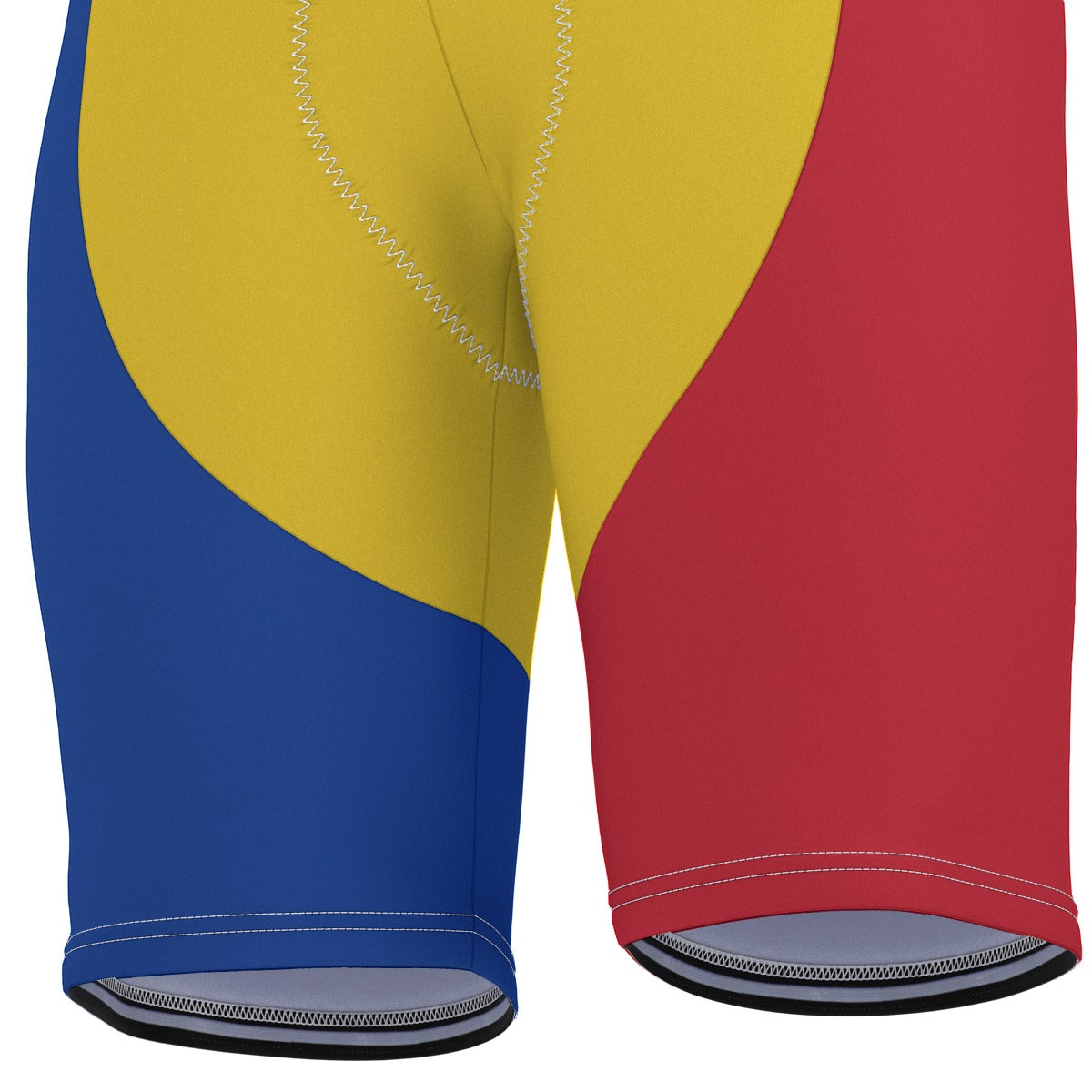 Romania Flag Inspired Men’s Cycling Shorts