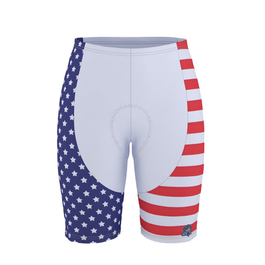 USA/American Flag Inspired Men’s Cycling Shorts