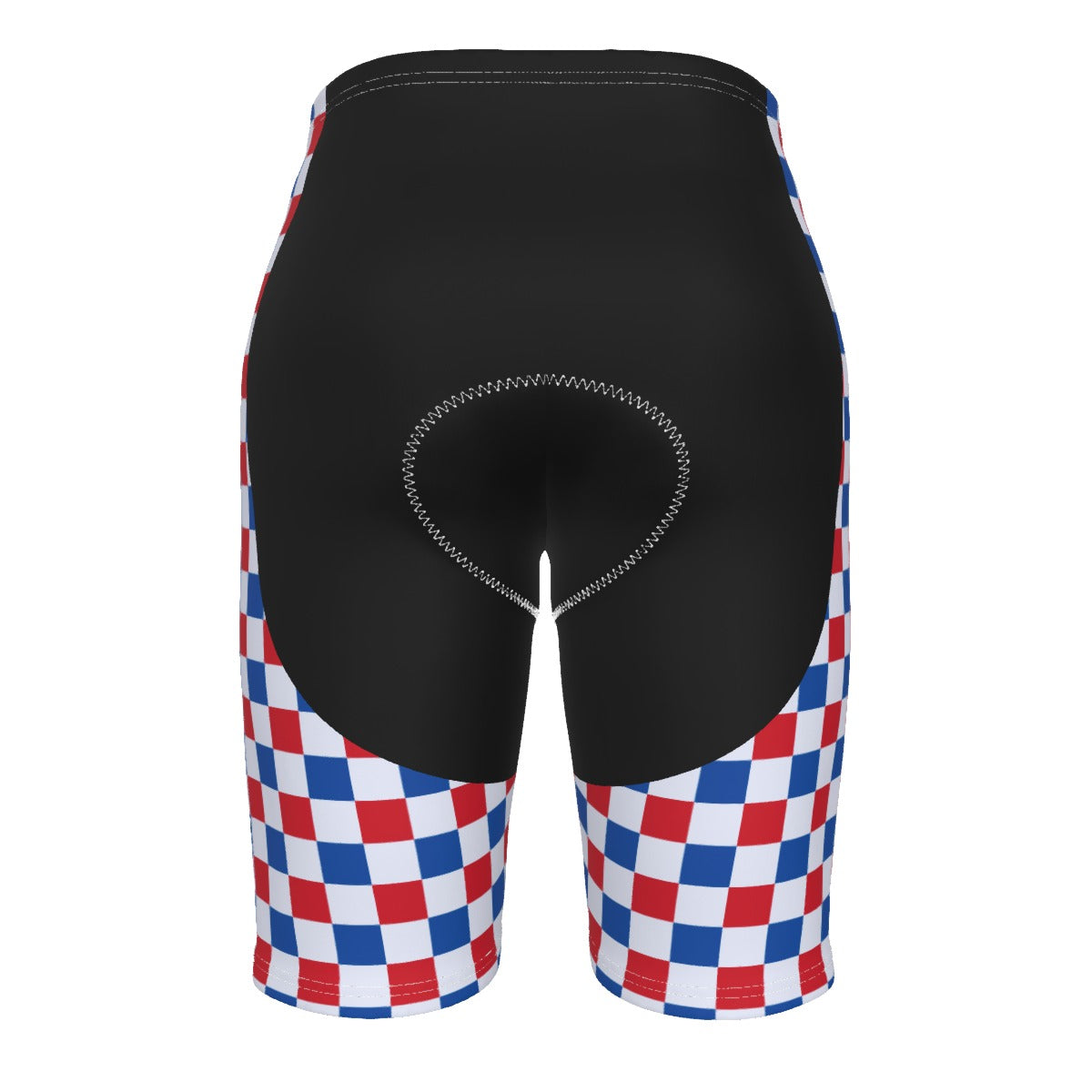 USA/American Flag Inspired Checkered Pattern Men’s Cycling Shorts