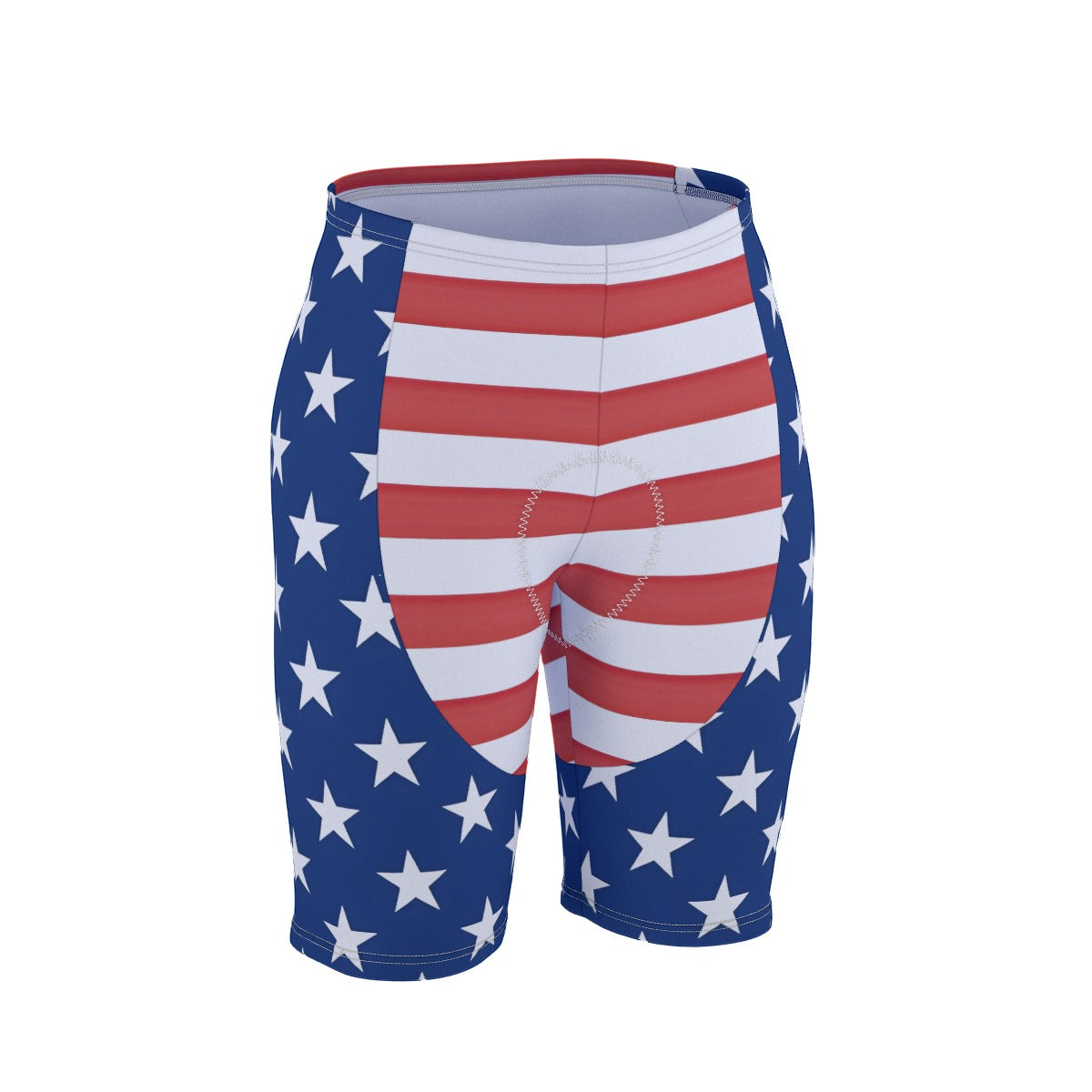 USA/American Flag Inspired Men’s Cycling Shorts Style-3