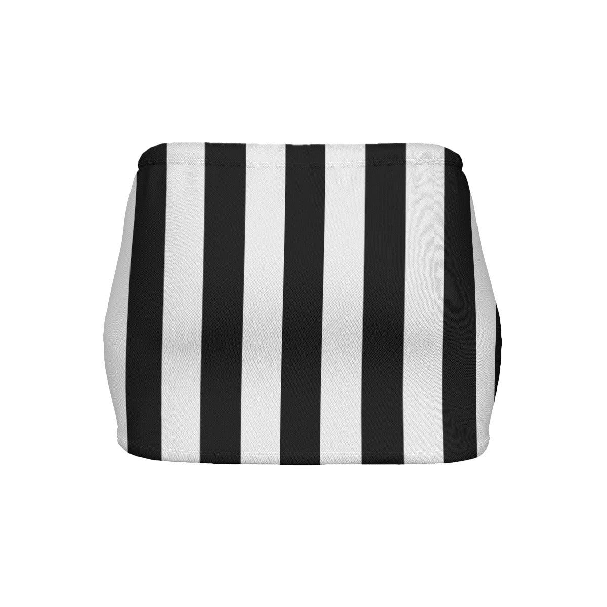 Thin Gold Line Flag Inspired Women’s Slinky Micro Mini Skirt