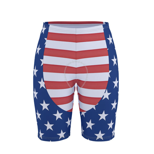 USA/American Flag Inspired Men’s Cycling Shorts Style-3