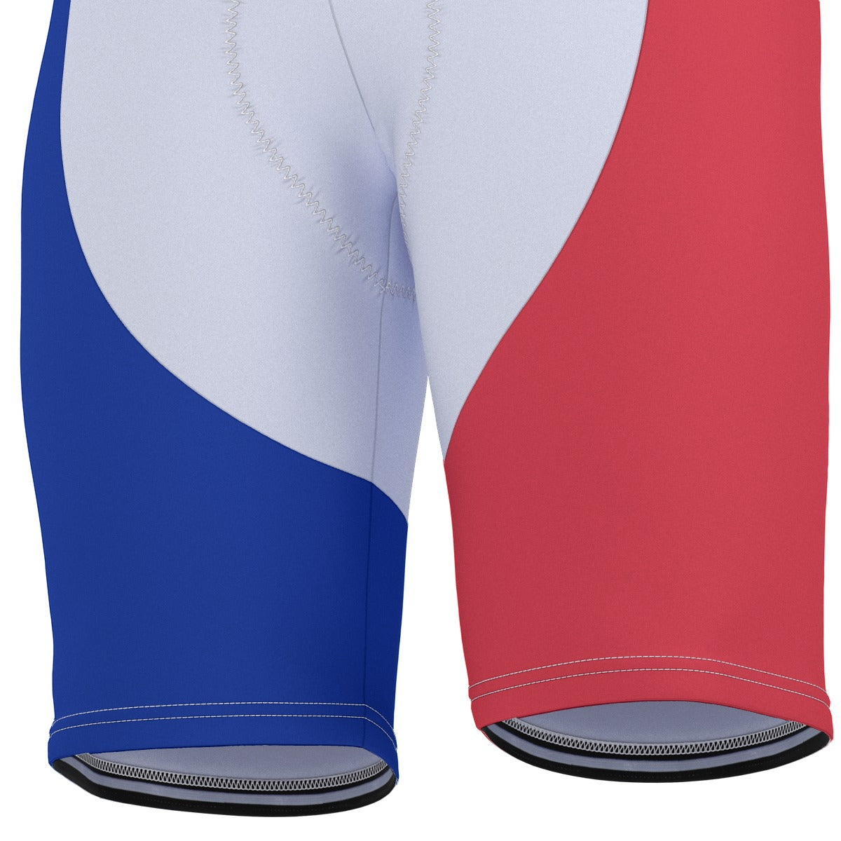 France Flag Inspired Men’s Cycling Shorts