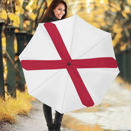 Alabama State Flag Auto Open & Close Travel Umbrella