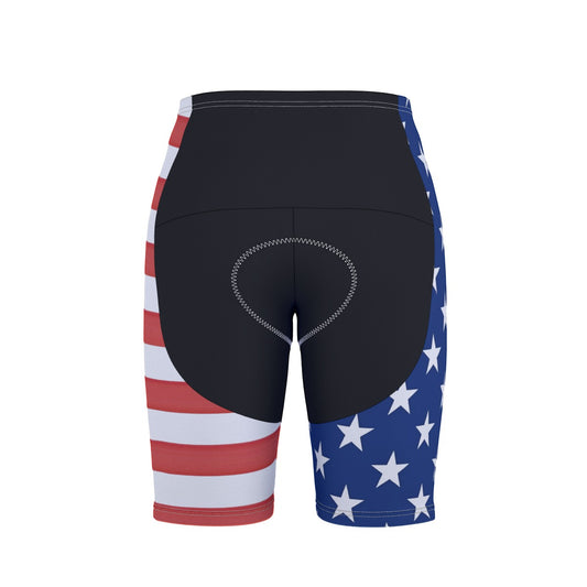 USA/American Flag Inspired Men’s Cycling Shorts Style-2