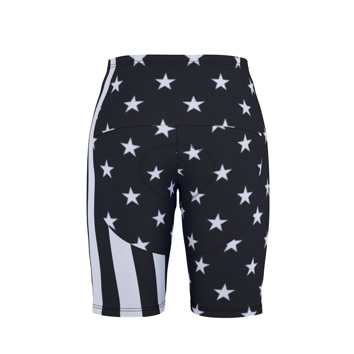 Thin Blue Line Flag Inspired Men’s Cycling Shorts