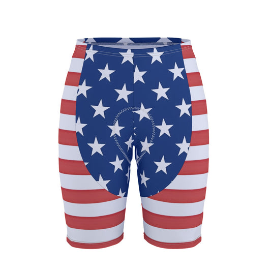 USA/American Flag Inspired Men’s Cycling Shorts Style-4