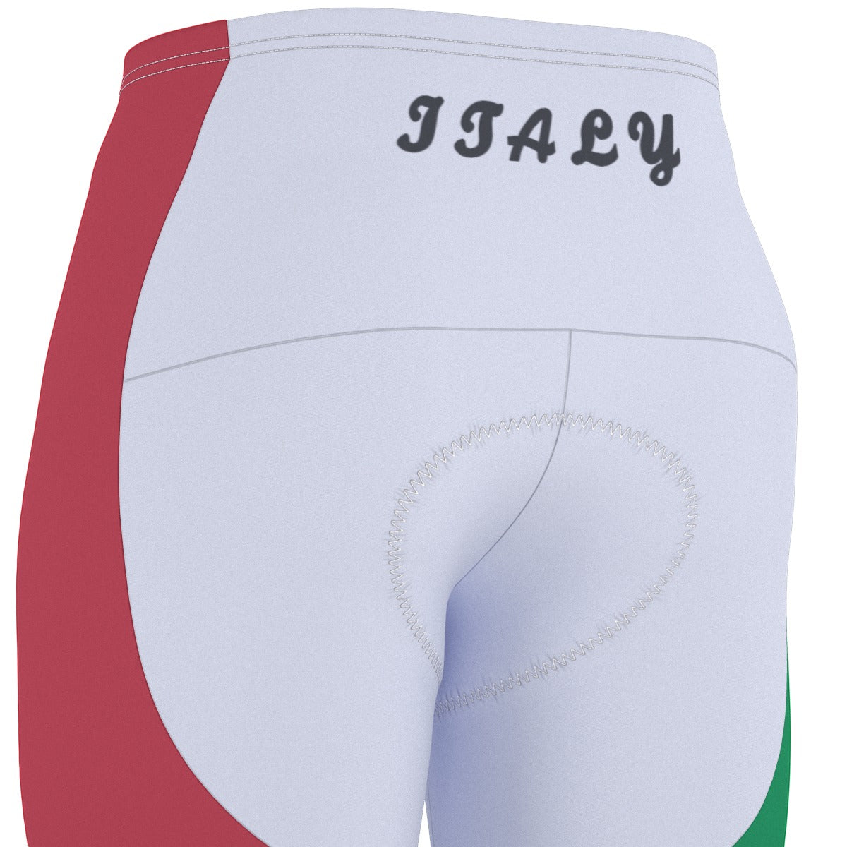 Italy Flag Inspired Men’s Cycling Shorts