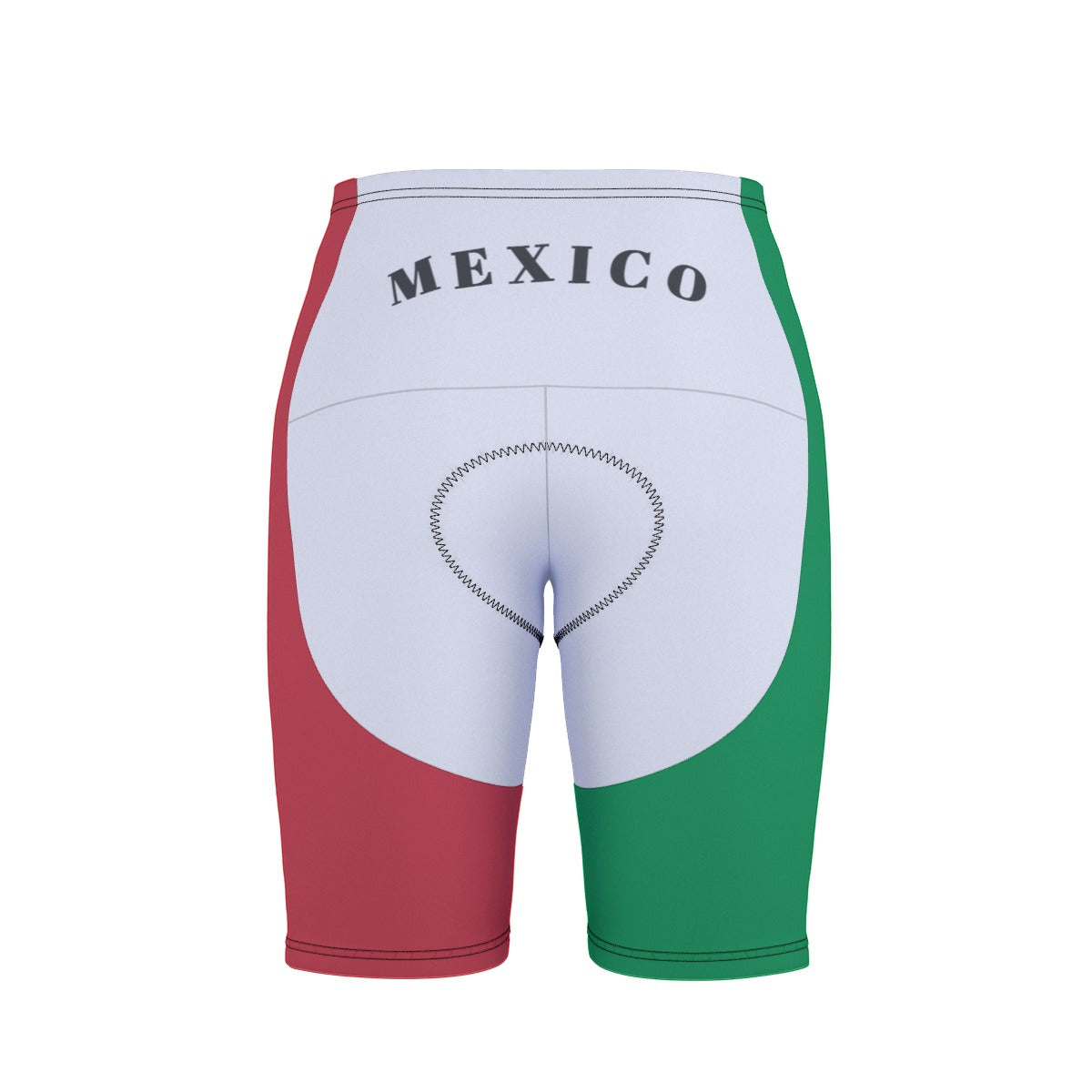 Mexico Flag Inspired Men’s Cycling Shorts