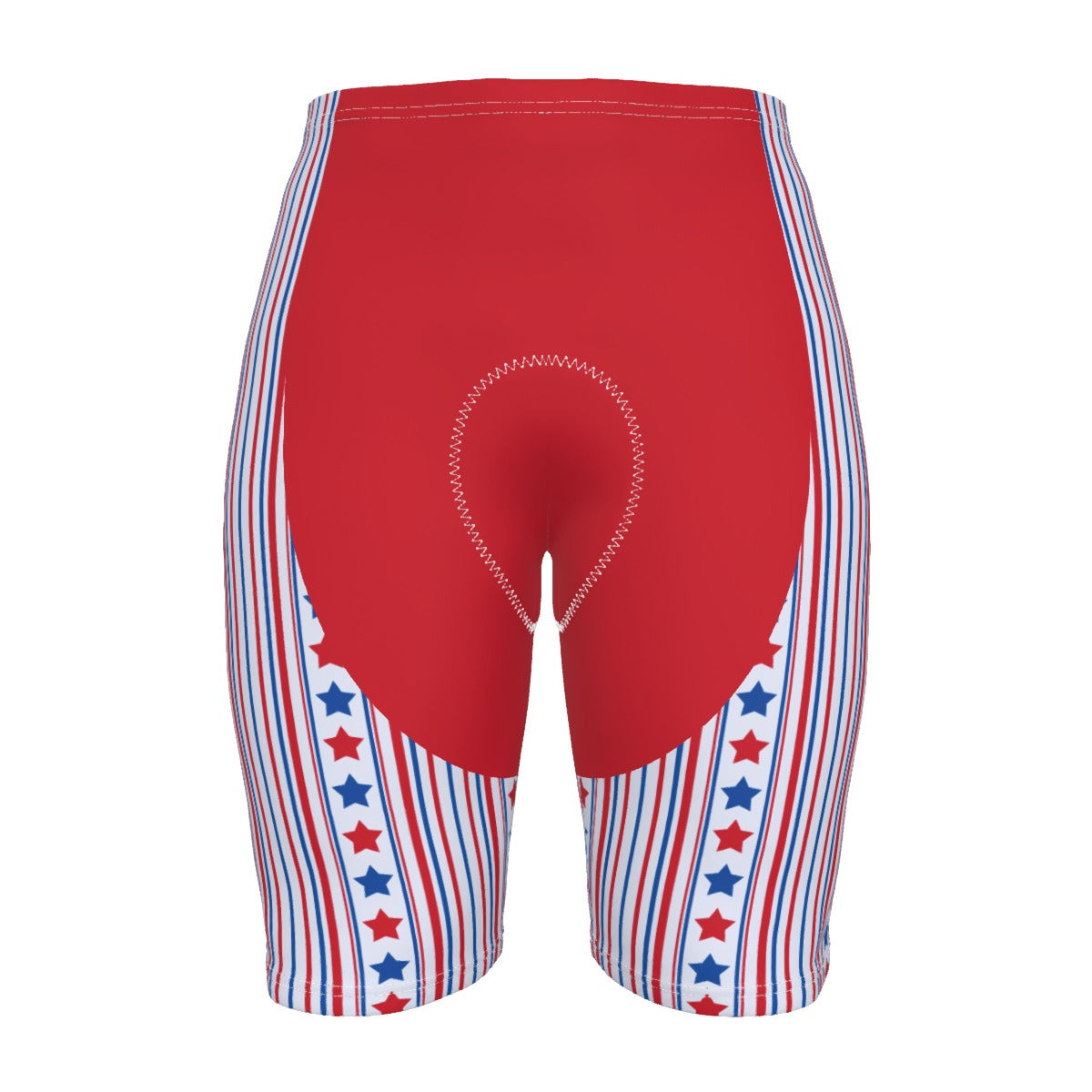USA/American Flag Inspired Stars and Stripes Pattern Men’s Cycling Shorts