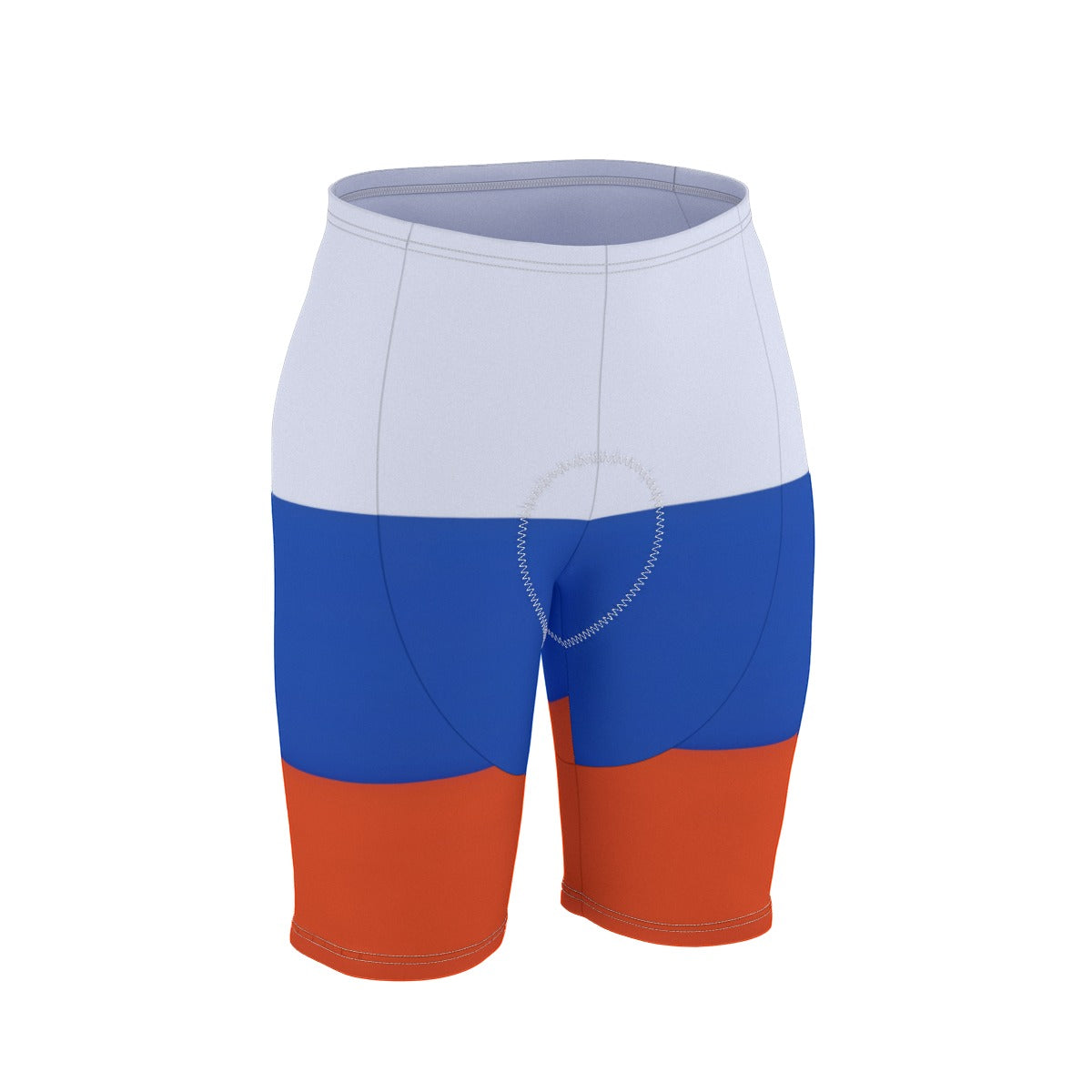 Russia Flag Inspired Men’s Cycling Shorts