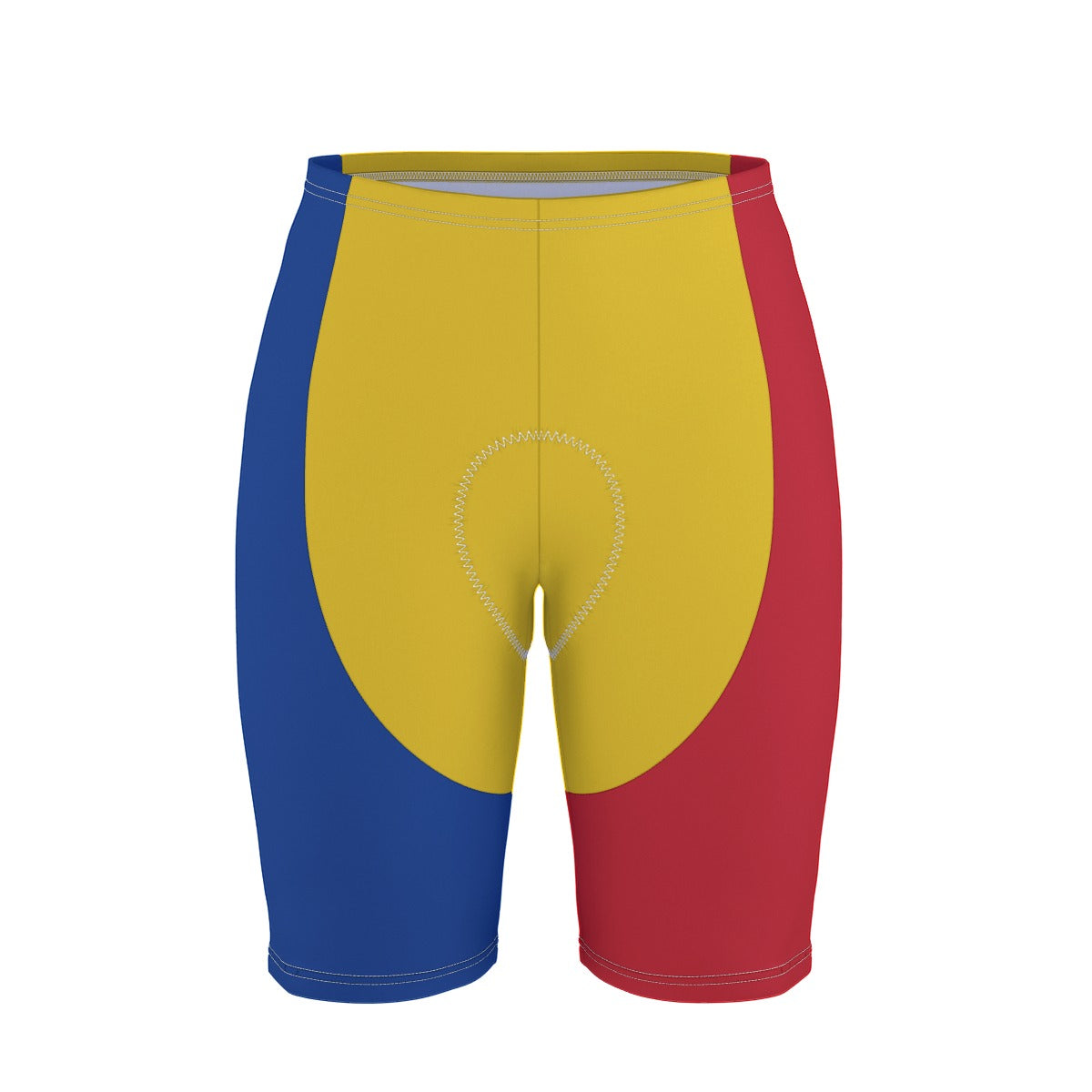 Romania Flag Inspired Men’s Cycling Shorts