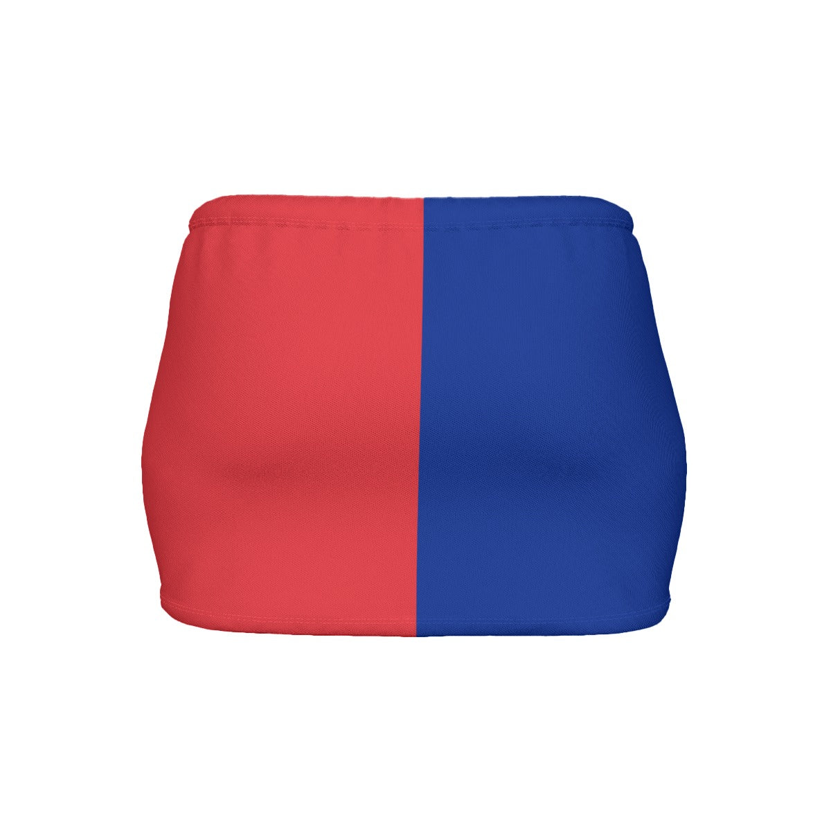 France Flag Inspired Women’s Slinky Micro Mini Skirt