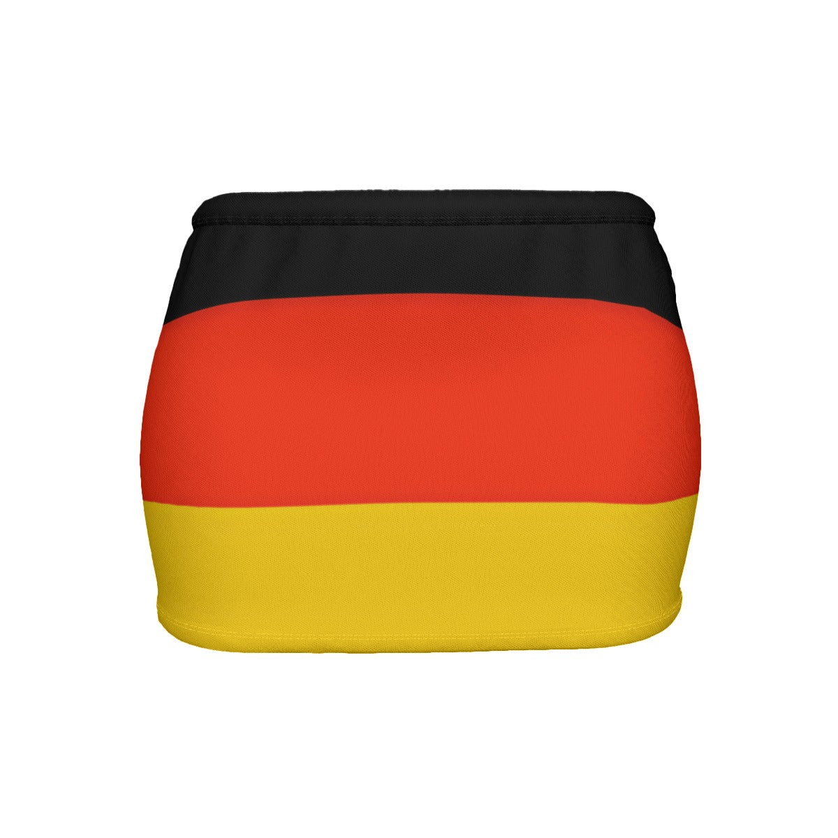 Germany Flag Inspired Women’s Slinky Micro Mini Skirt