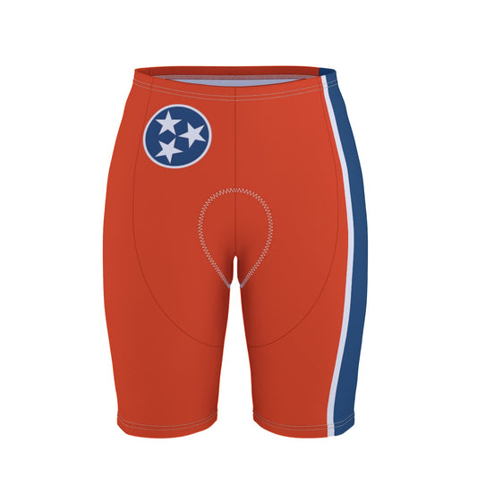 Tennessee Flag Inspired Men’s Cycling Shorts