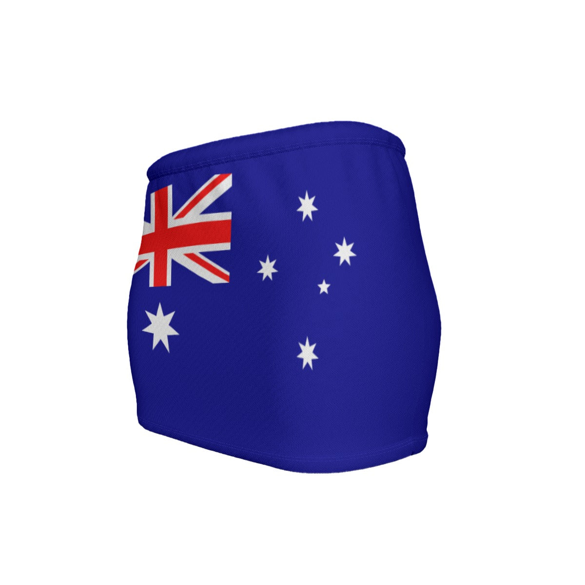 Australia Flag Inspired Women’s Slinky Micro Mini Skirt