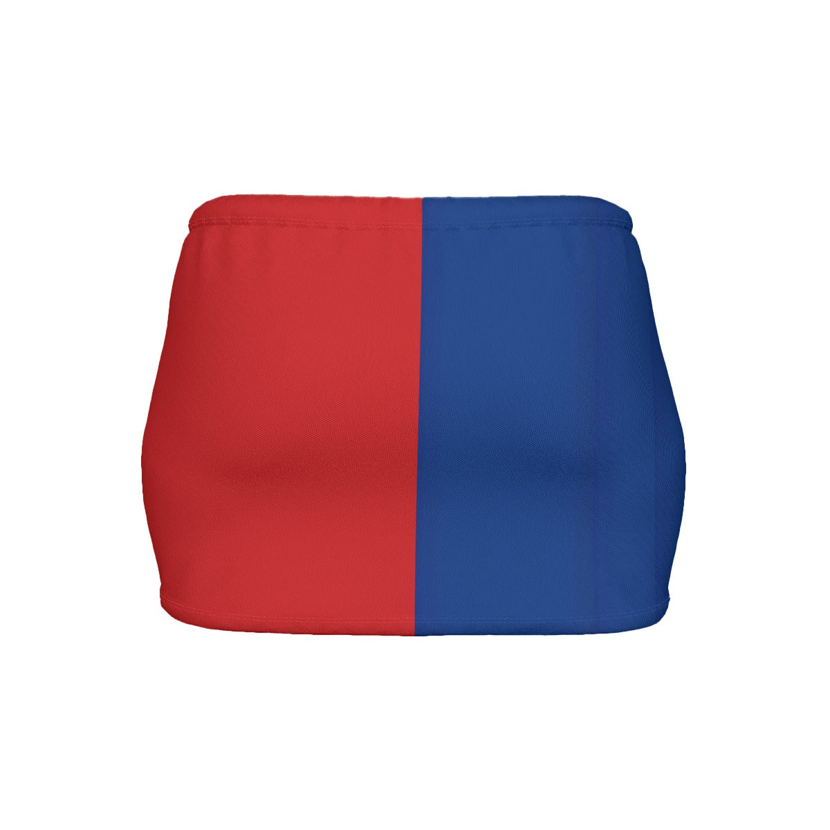 Romania Flag Inspired Women’s Slinky Micro Mini Skirt
