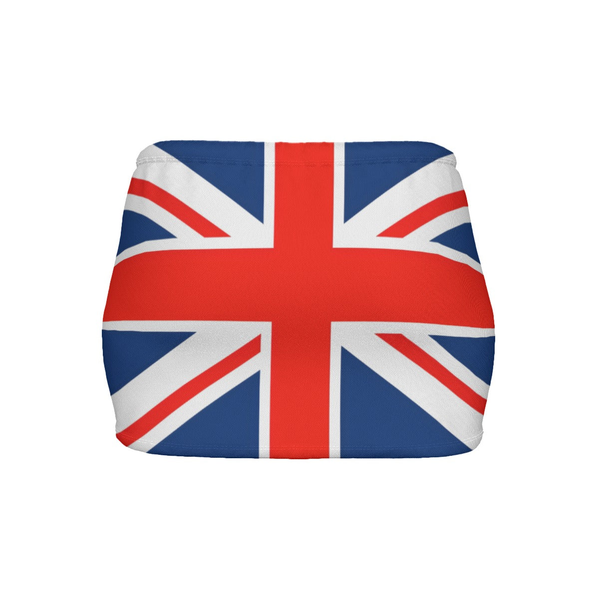 UK/Great Britain Flag Inspired Women’s Slinky Micro Mini Skirt