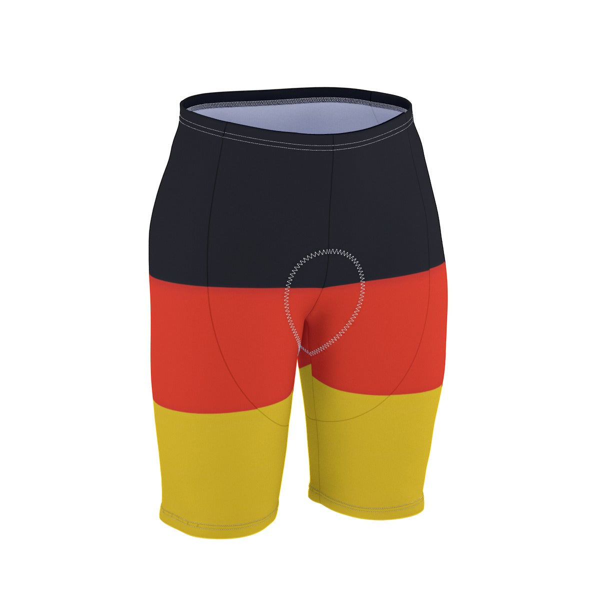 Germany Flag Inspired Men’s Cycling Shorts