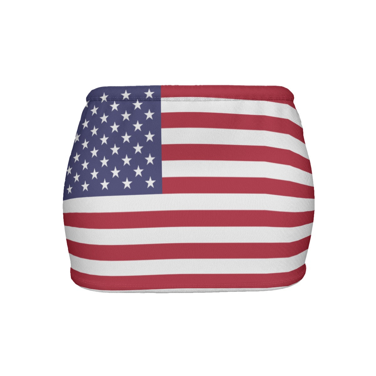 USA/American Flag Inspired Women’s Slinky Micro Mini Skirt