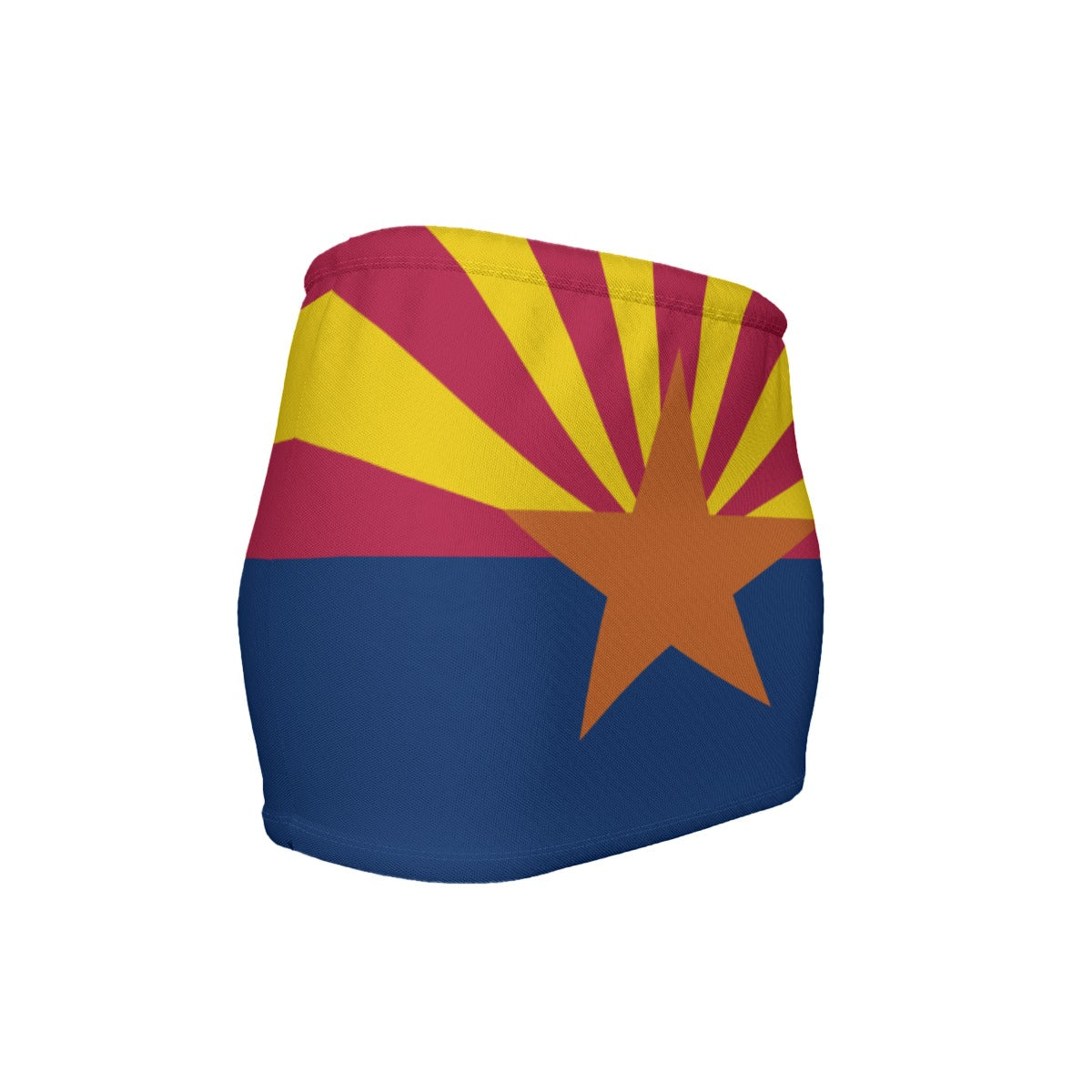 Arizona Flag Inspired Women’s Slinky Micro Mini Skirt