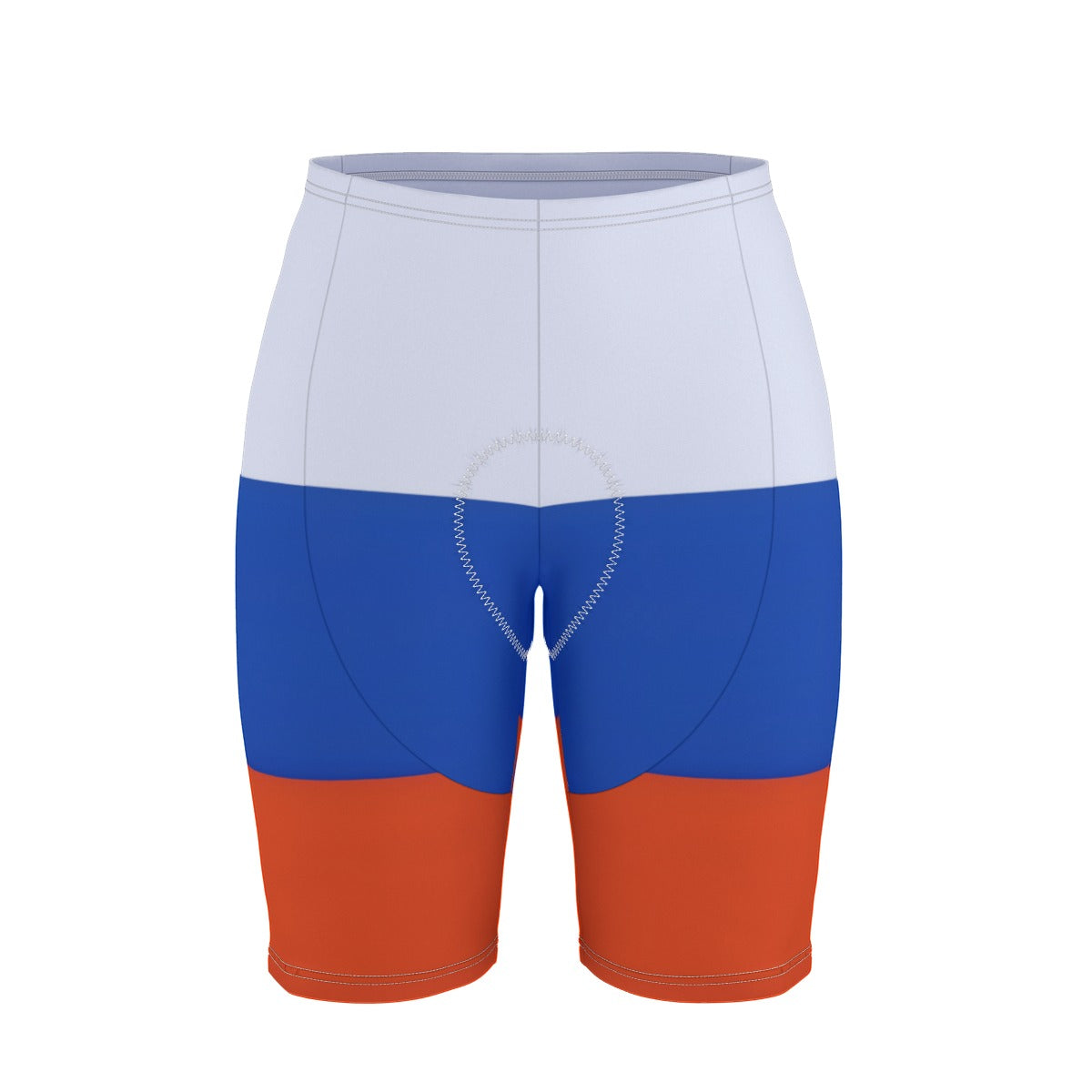 Russia Flag Inspired Men’s Cycling Shorts