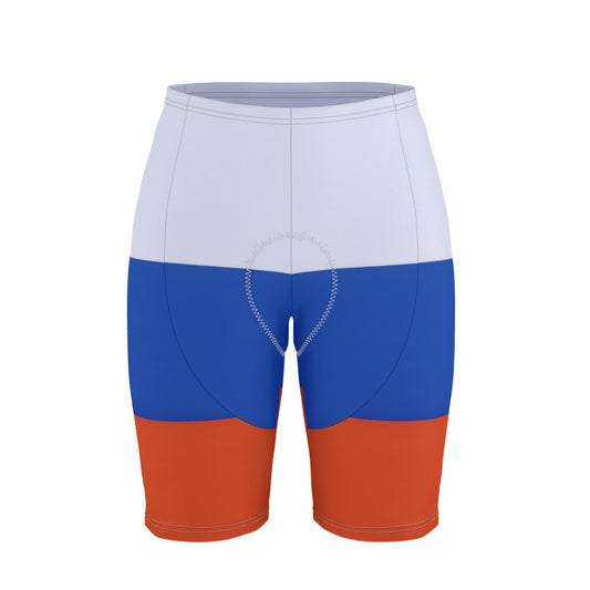 Russia Flag Inspired Men’s Cycling Shorts