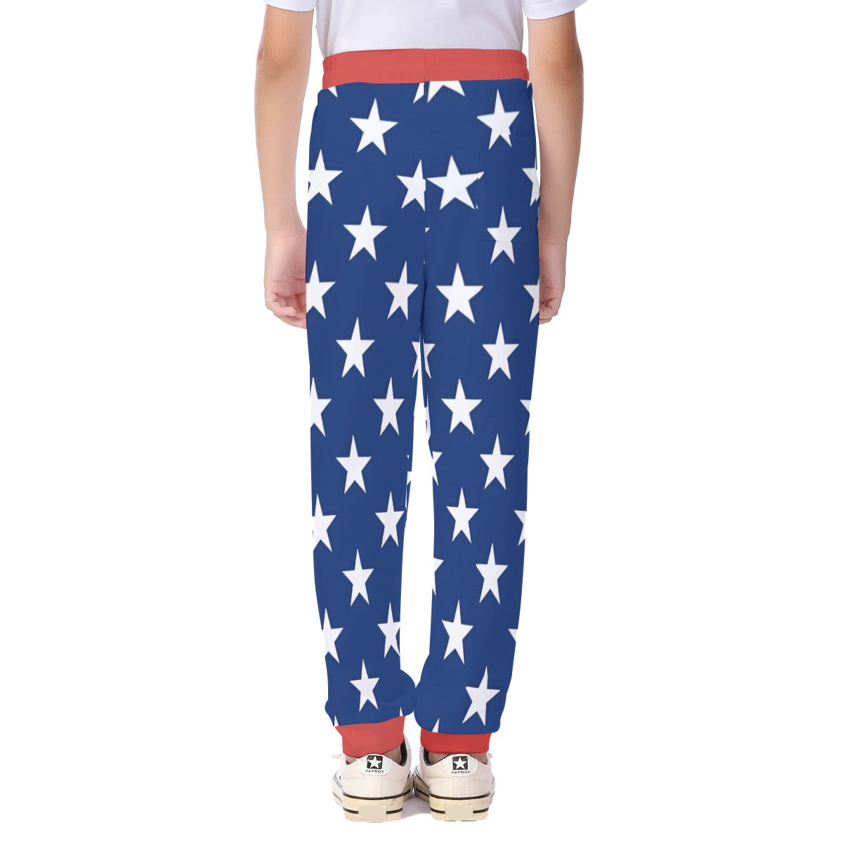 USA/America Flag Inspired Unisex Kids' Casual Pants