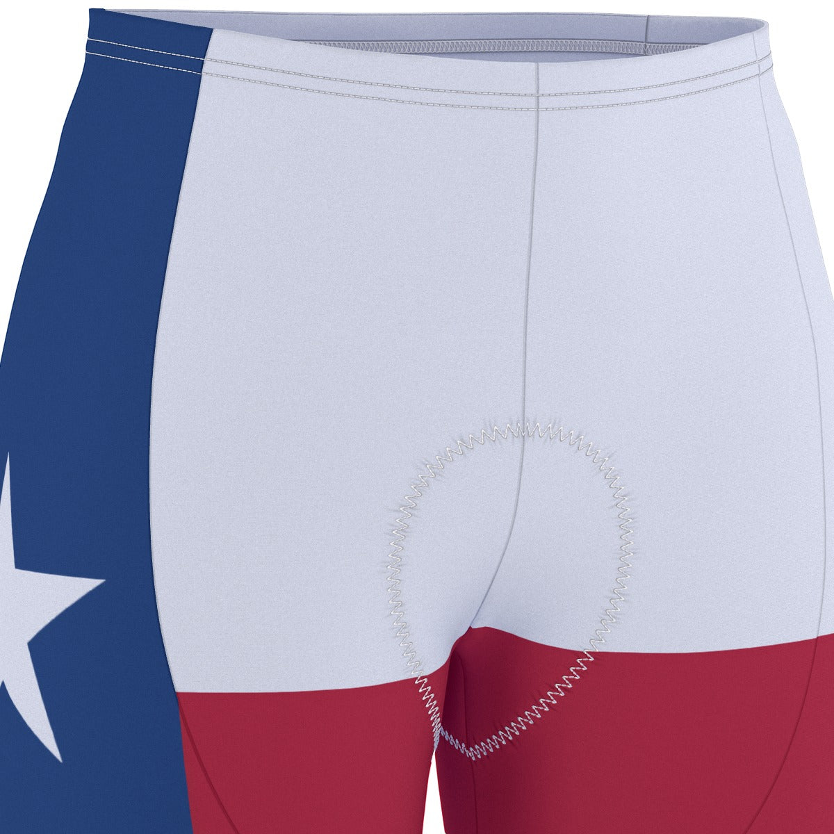 Texas Flag Inspired Men’s Cycling Shorts