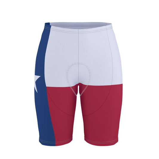 Texas Flag Inspired Men’s Cycling Shorts
