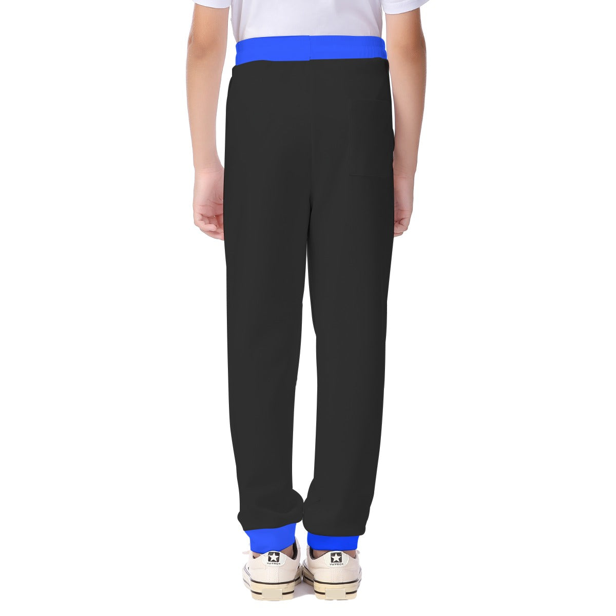 Thin Blue Line Flag Inspired Unisex Kids' Casual Pants Style-2