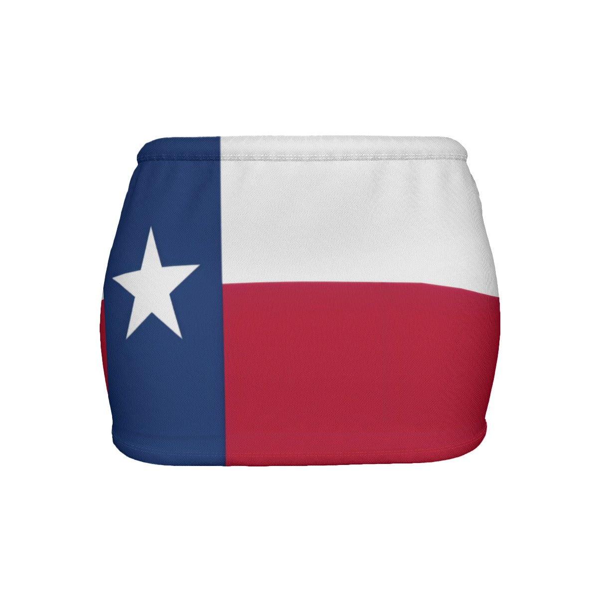 Texas Flag Inspired Women’s Slinky Micro Mini Skirt